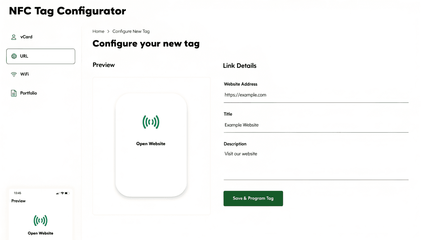 Tapora design configurator — upload your logo and pick your colors